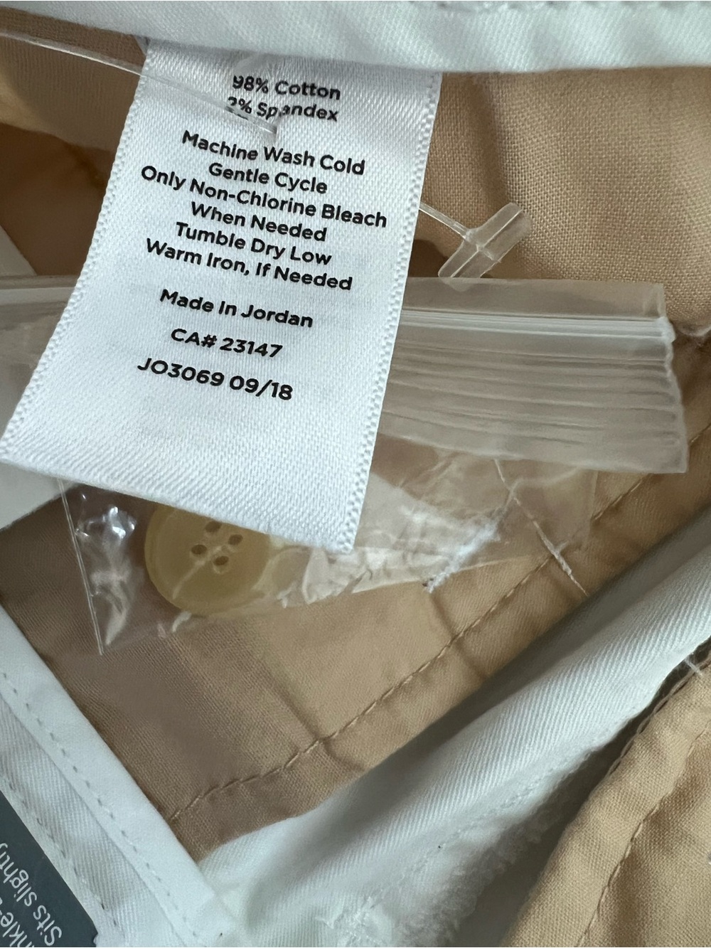 NWT Talbots Girlfriend Supersoft Chino Pants 4 Petite Ankle Length White Relaxed - Picture 8 of 14